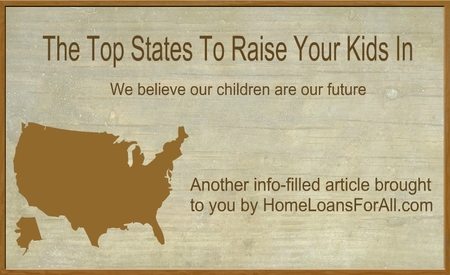 top states to raise your kids in