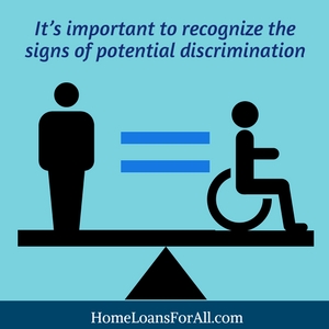 avoid discrimination find home loans for disabled