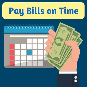 pay bills on time