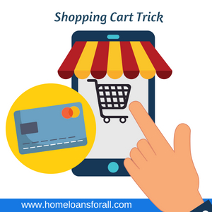 cart trick soft pull credit card