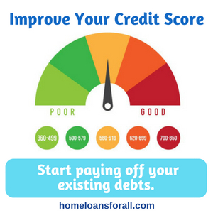 bad credit home loans el paso - improve your credit score