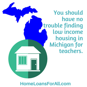 low income housing Michigan for teachers