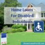 home loans for disabled